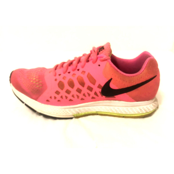 Nike Womens Air Zoom Pegasus 31 654486-600 Pink Running Shoes Sneakers Size 8.5 - Picture 2 of 6